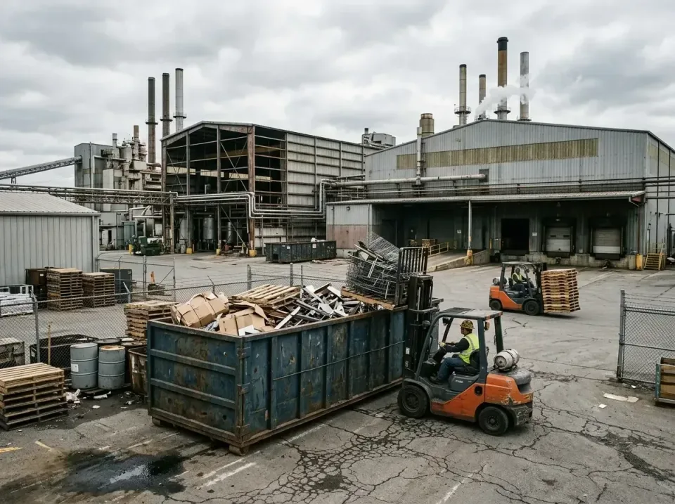 industrial-factory-scrap-conta-003 — frequently asked questions, Cheap Roll-off Dumpster Rentals in Hartford, MI